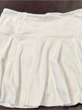 FP Movement by Free People White Pleated Athletic Skirt